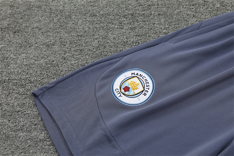 Manchester City 24/25 Kids Short Sleeve Jersey+Shorts