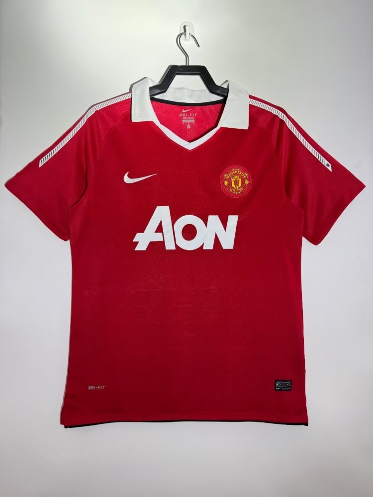 Manchester United Retro 2010-2011 season home jersey