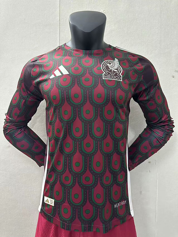 Mexico 2024 Home Long Sleeve Jersey-Player Version