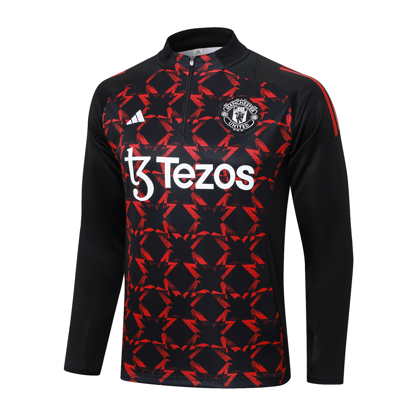 Manchester United 24/25 Adults  Long sleeves half-zip training suit Top + pants