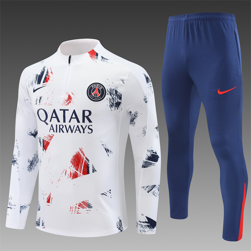 PSG 24/25 Adults  Long sleeves  half-zip training suit Top + pants