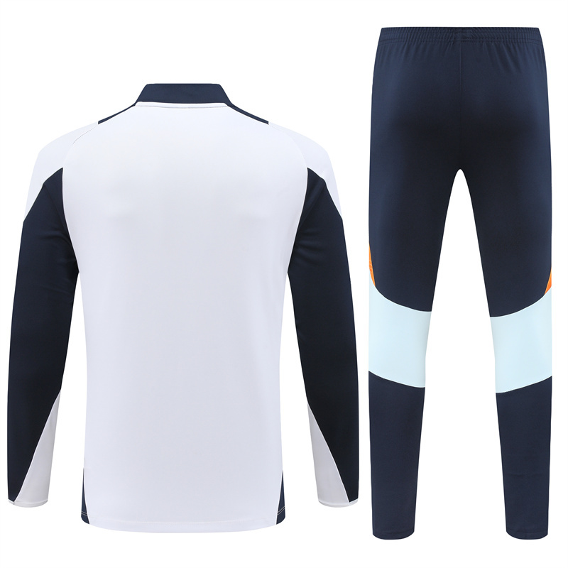 Real Madrid  24/25 Adults  Long sleeves  half-zip training suit Top + pants