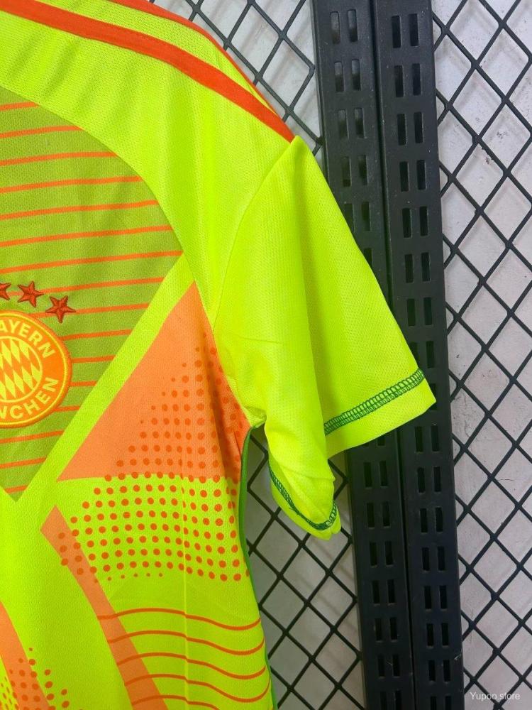 Bayern Munich 24/25 Green Goalkeeper Jersey- Fans Version