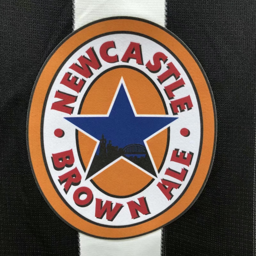 Newcastle United  Retro 1995-1997 long sleeves home jersey
