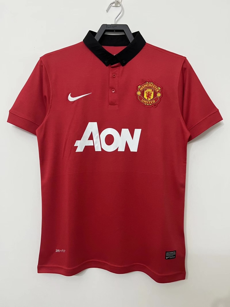 Manchester United Retro 2013-2014 season home jersey