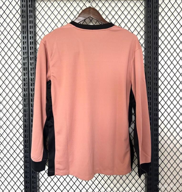 PSG 24/25  Third Pink Long Sleeve Jersey   FANS