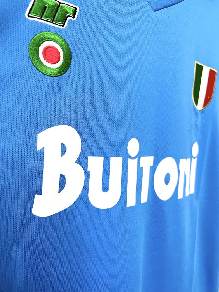Napoli Retro 87-88 Home court jersey