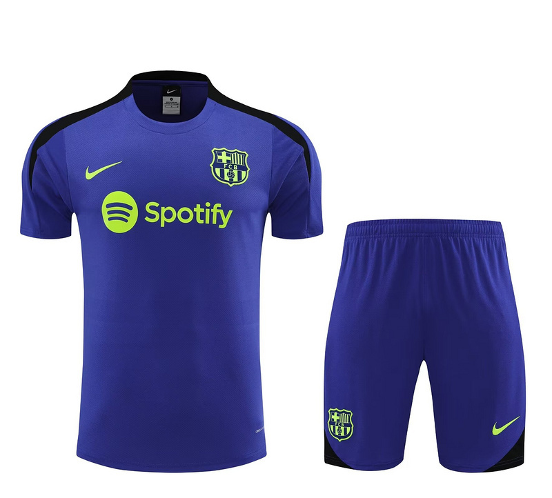 Barcelona 24/25 Adults short sleeved training suit with top and pants