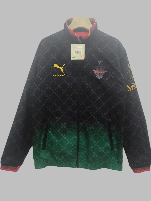 AC Milan 24-25 Long-Sleeve Zipper Windbreaker
