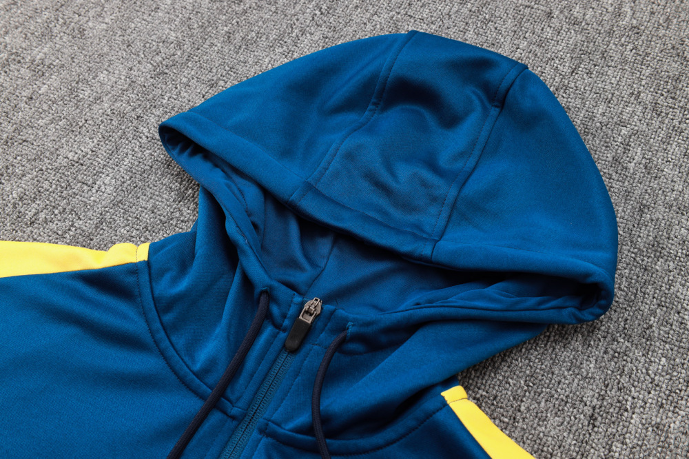 Barcelona 24-25 Adult  coat with full zipper and cap, training suit top and pants