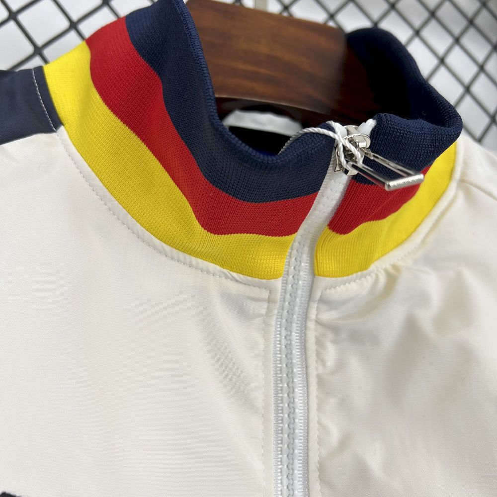 Barcelona 94-95 Retro Long sleeves zipper Windbreaker