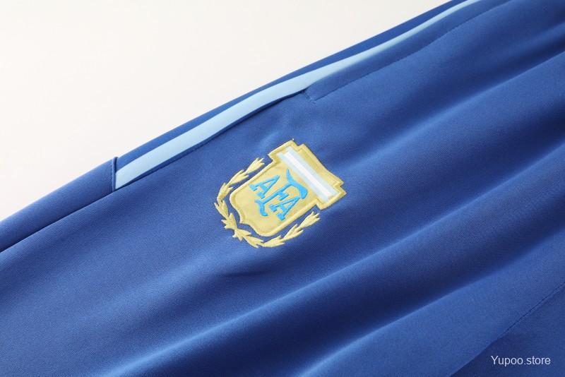 Argentina 24/25 Adults Long Zipper Training Jersey top + pants
