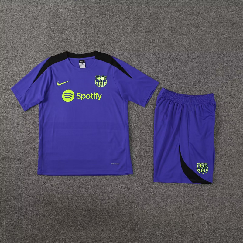 Barcelona 24/25 Adults short sleeved training suit with top and pants