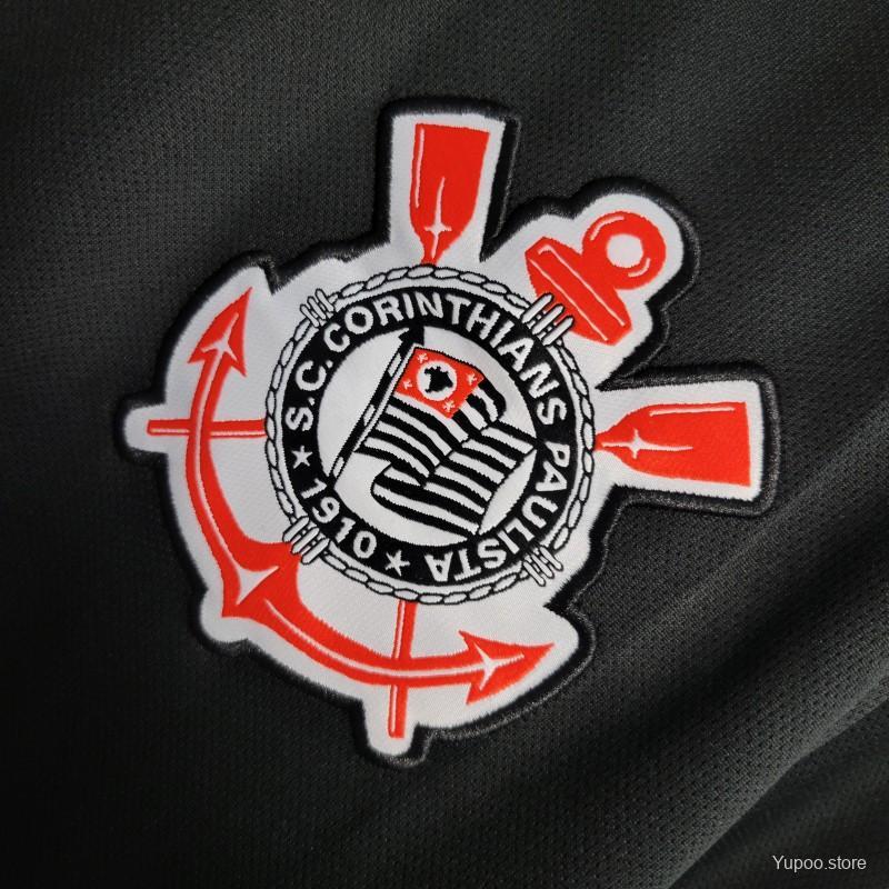 Corinthians Retro 20-21 Away Soccer Jersey
