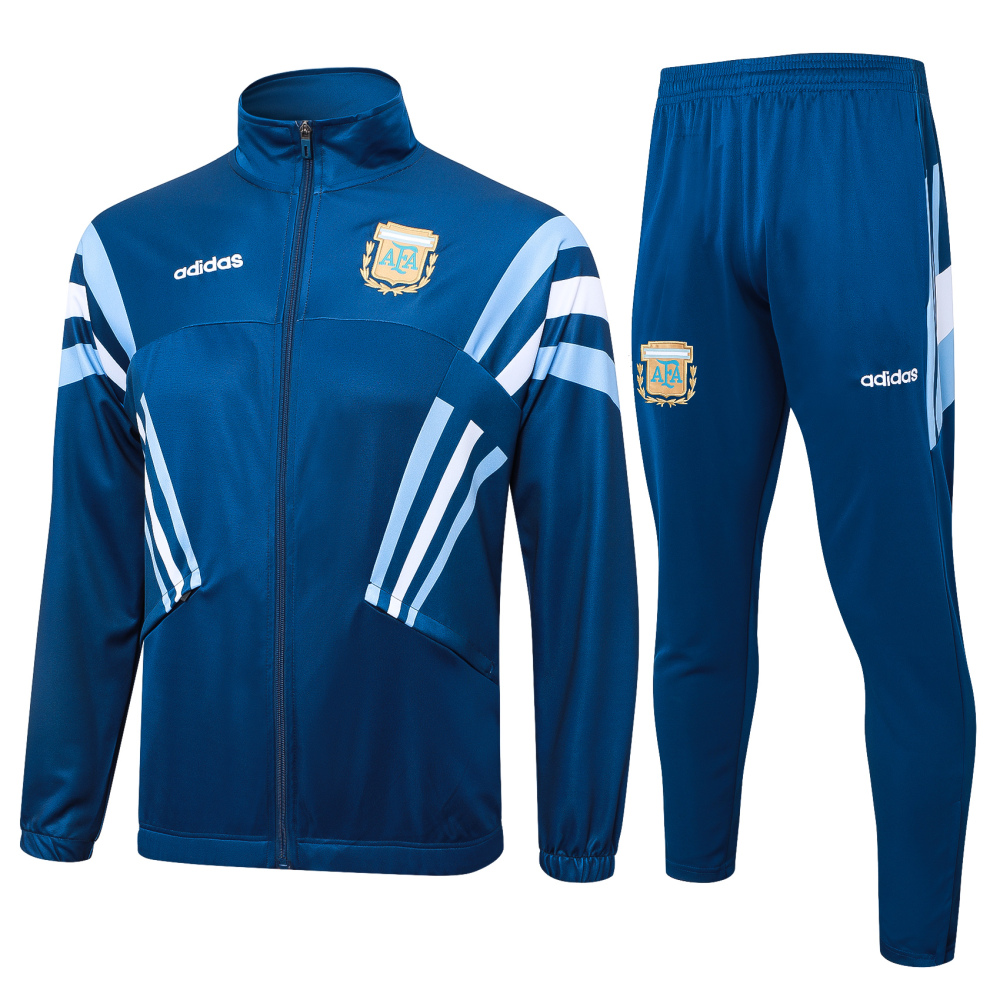 Argentina 24/25 Adults Long Zipper Training Jersey top + pants