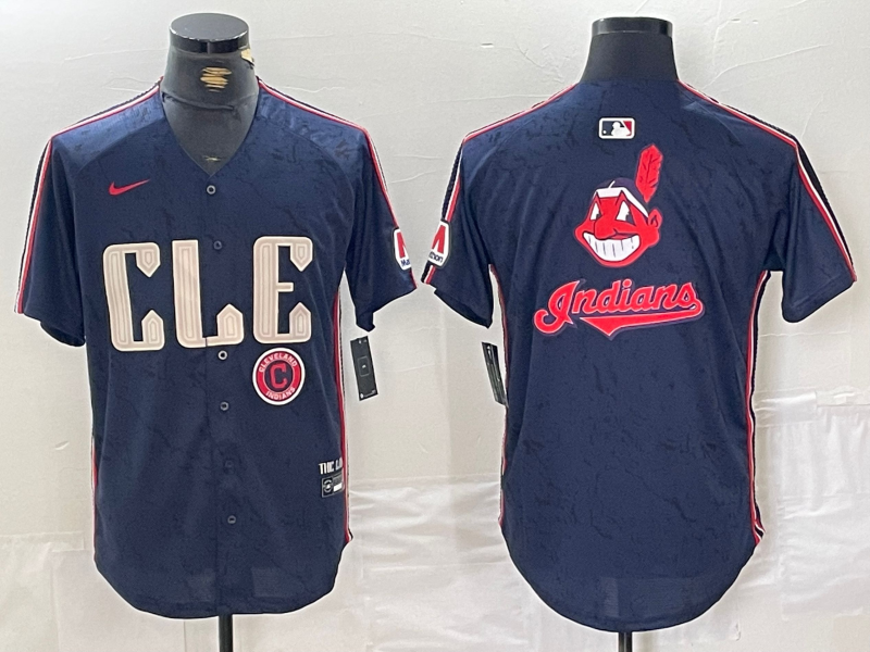 MLB Cleveland Indians baseball uniform