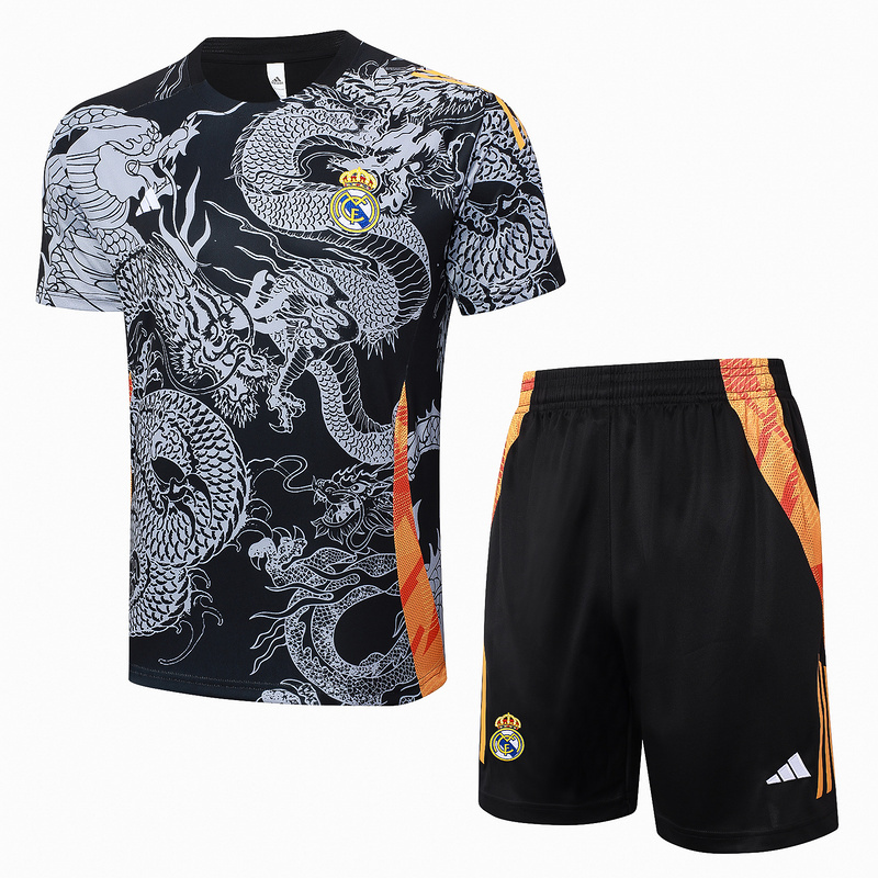 Real Madrid 24/25 Adults Short Sleeve Jersey+Shorts ﻿
