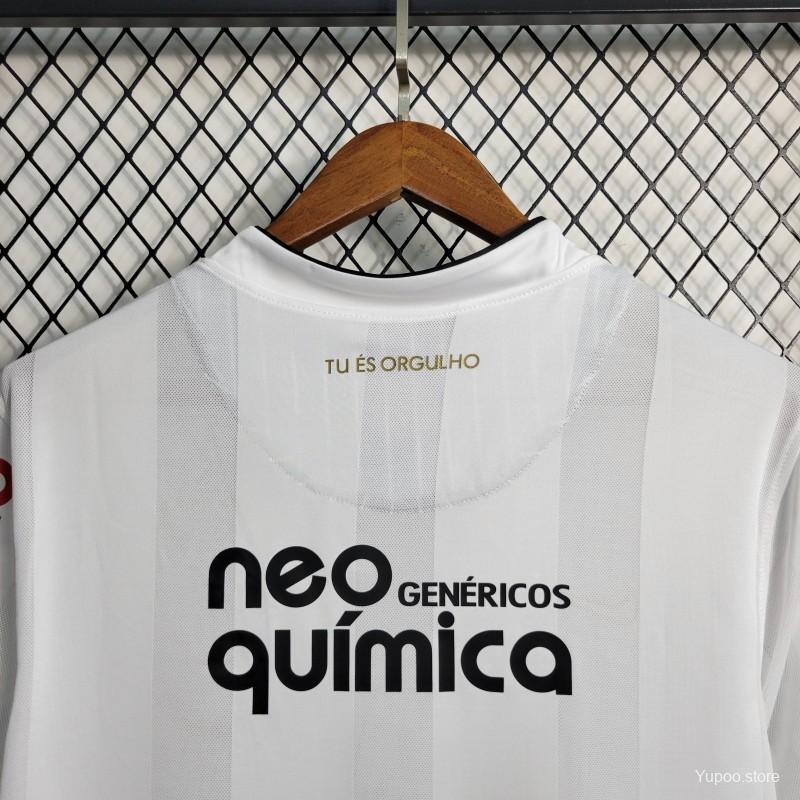 Corinthians Retro 10-11 Home Soccer Jersey