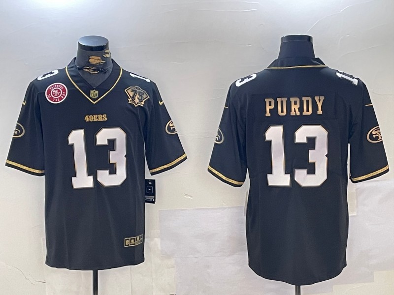 NFL 49ers City Royals PURDY No. 13  baseball uniform