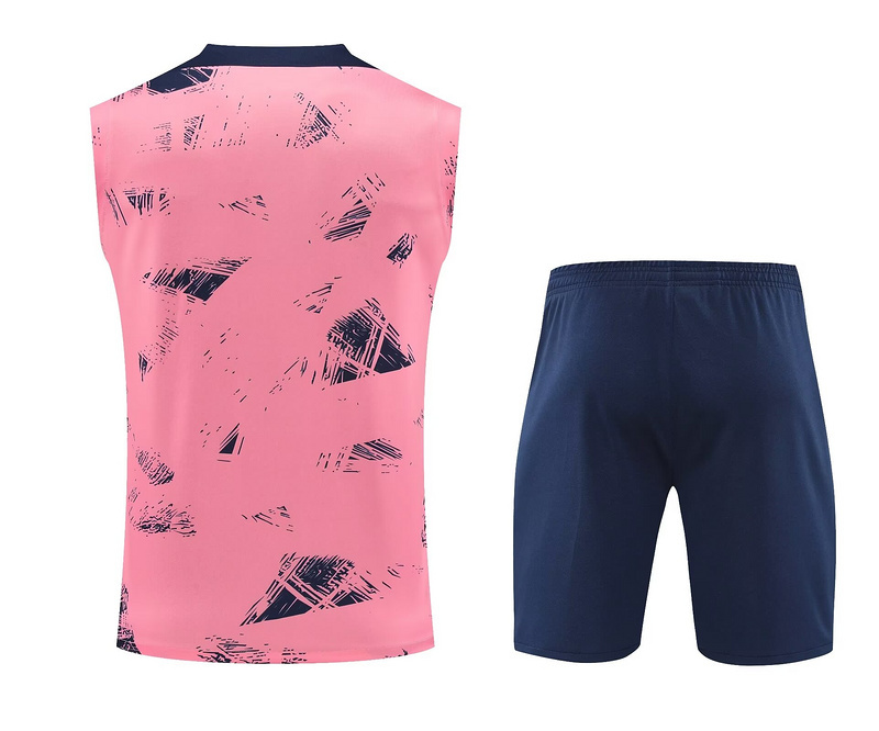 PSG 24/25 Adults sleeveless Jersey+Shorts ﻿