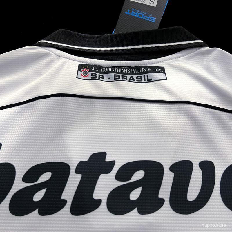 Corinthians Retro 1999 Home Stadium Jersey Player Version