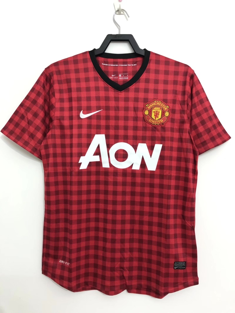 Manchester United Retro 2012-2013 season home jersey