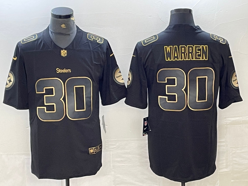 NFL Steelers City Royals WARREN No. 30  baseball uniform