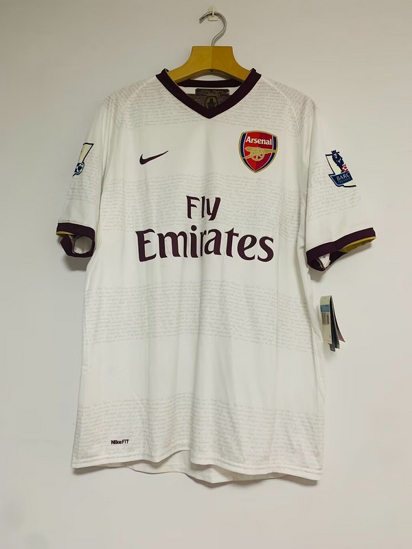Arsenal Retro 07-08 Away Stadium Jersey