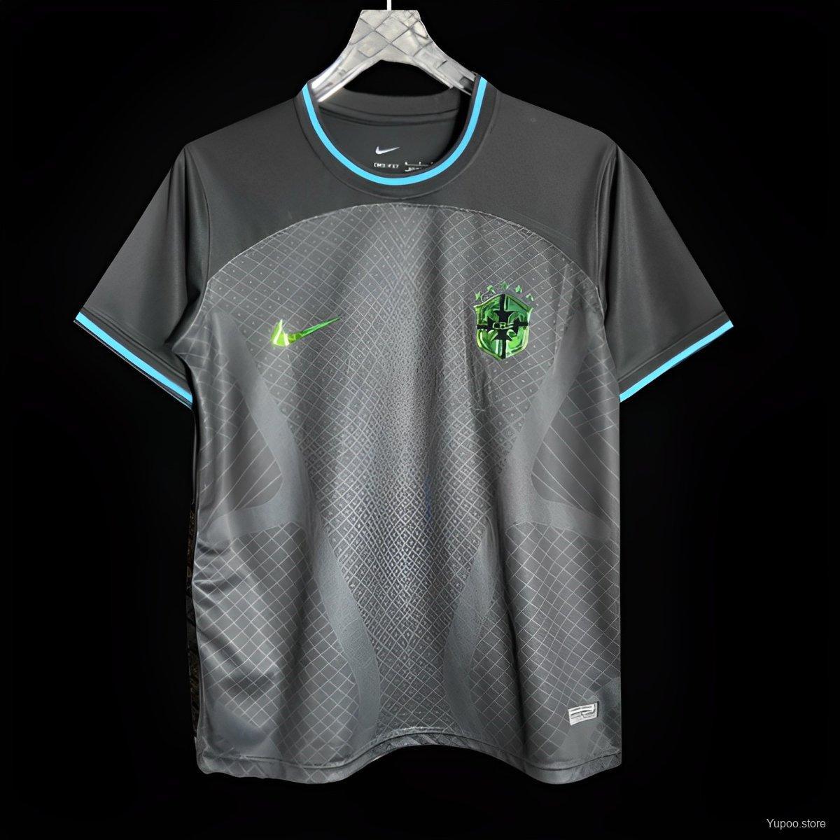 Brazil 2024 Black Special Jersey- Fans Version