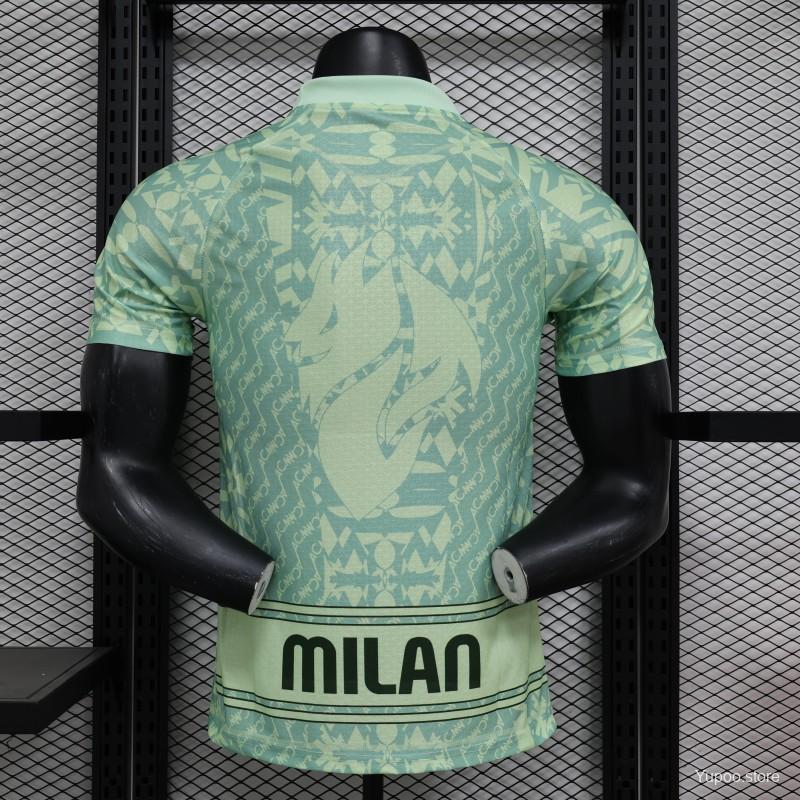 AC Milan 24/25 Green Special Jersey-Player Version