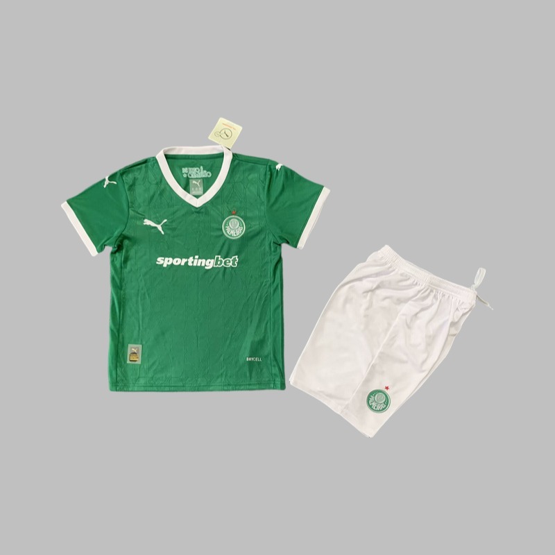 Palmeiras 25/26 KIDS Home Jersey Short sleeves+bottoms