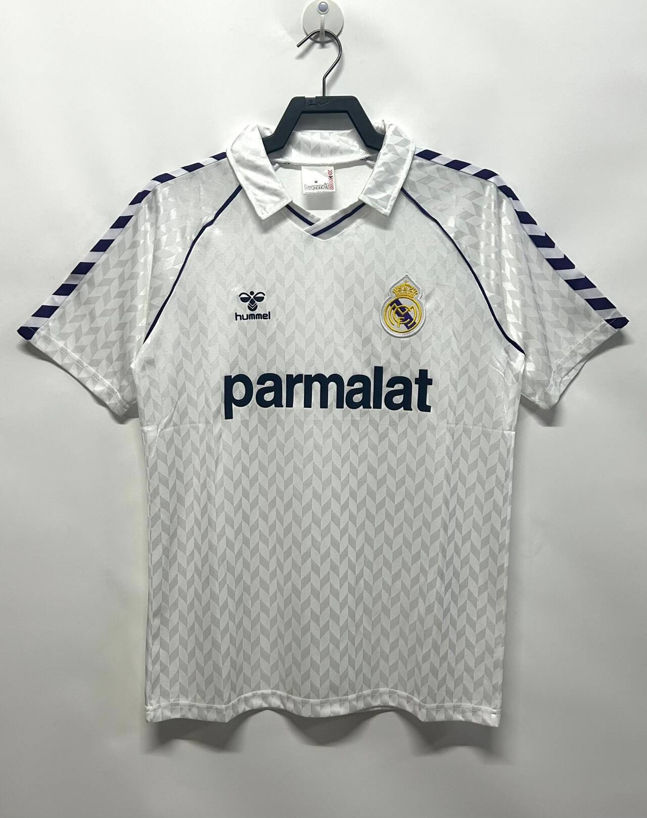 Real Madrid Retro 1986-1987 home court jersey