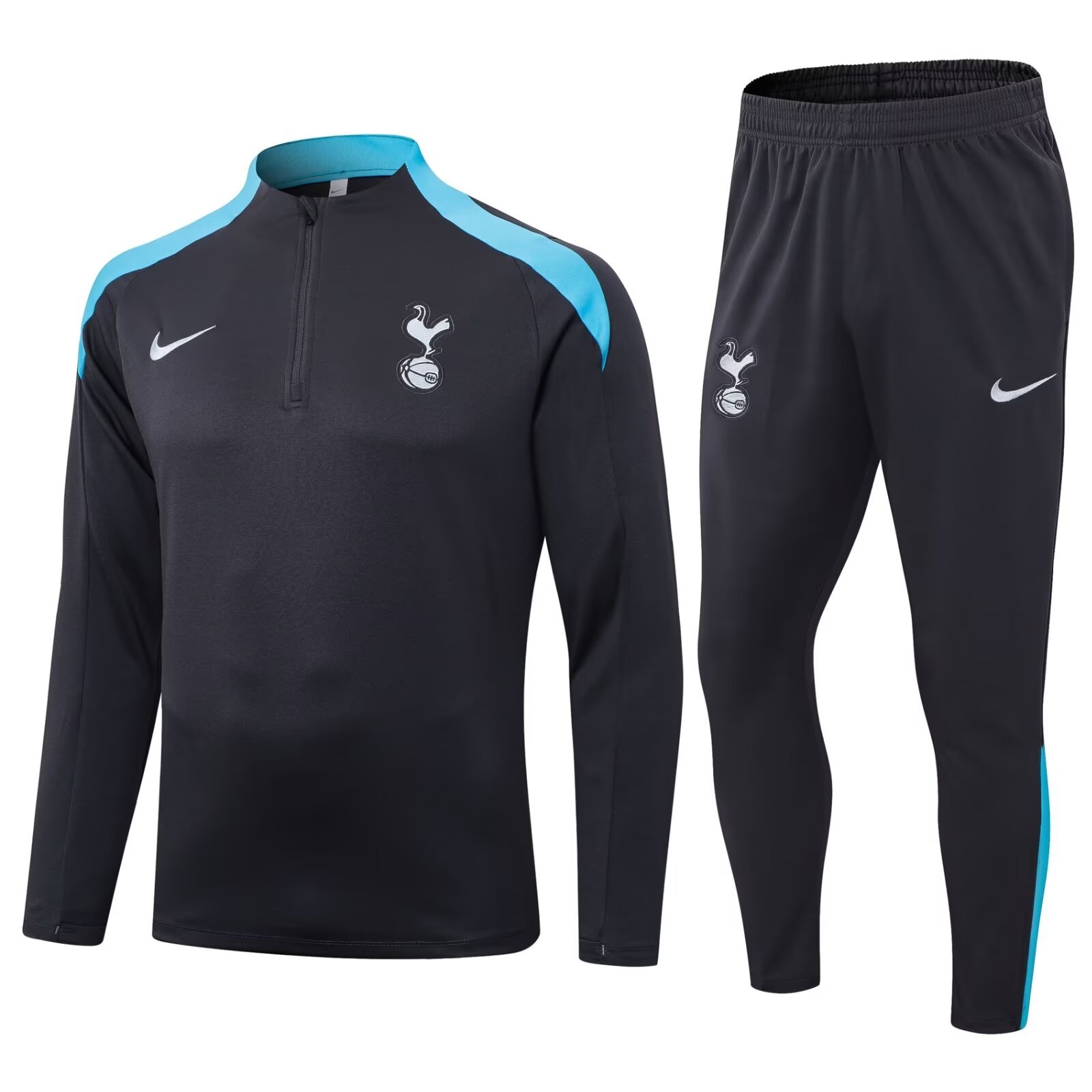 Tottenham 24-25 KIDS Long sleeves half-zip training suit Top + pants