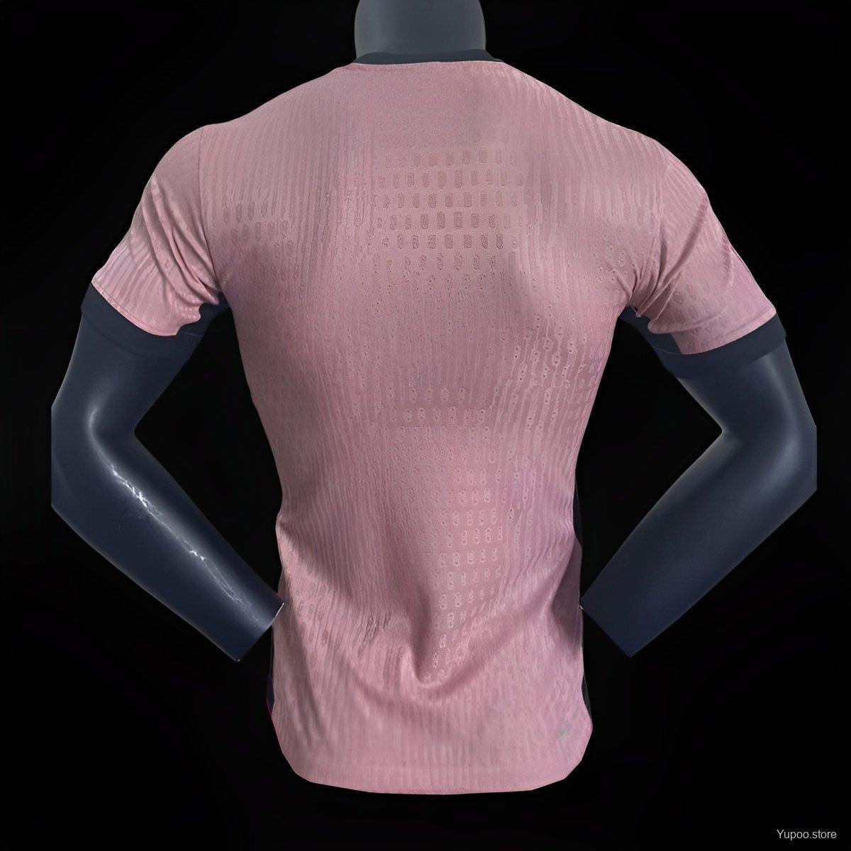 PSG 24/25 Player Version Third Pink Jersey