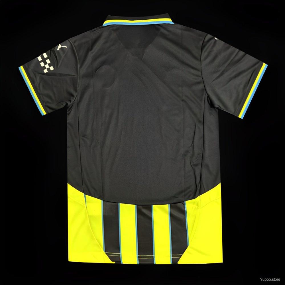 Manchester City 24/25 Away Yellow Jersey- Fans Version