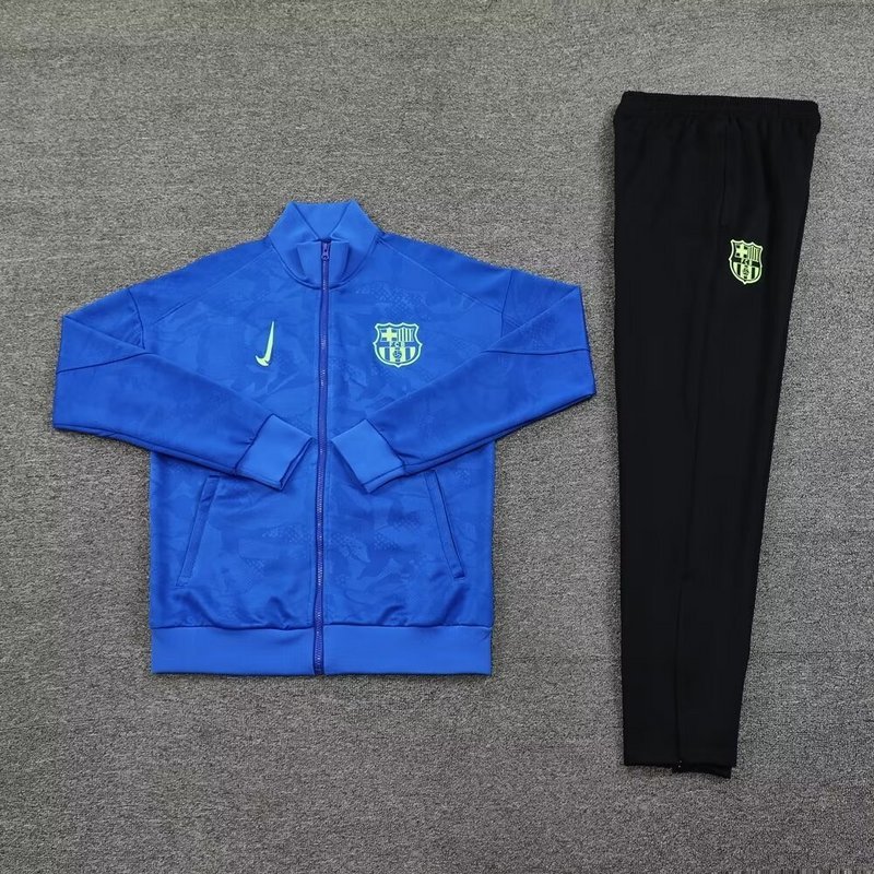 Barcelona 24-25 Adults Long Zipper Training Jersey  top + pants