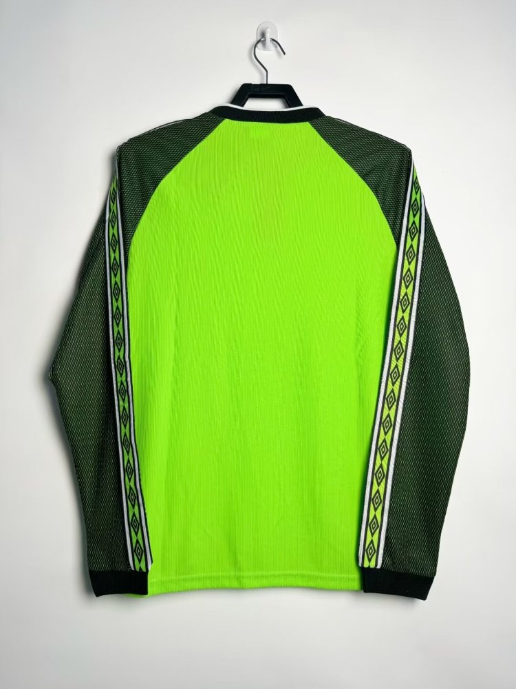 Manchester United Retro 1998-1999 season goalkeeper jersey