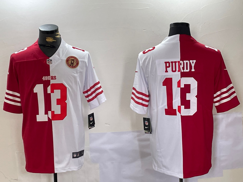 NFL 49ers City Royals PURDY No. 13  baseball uniform