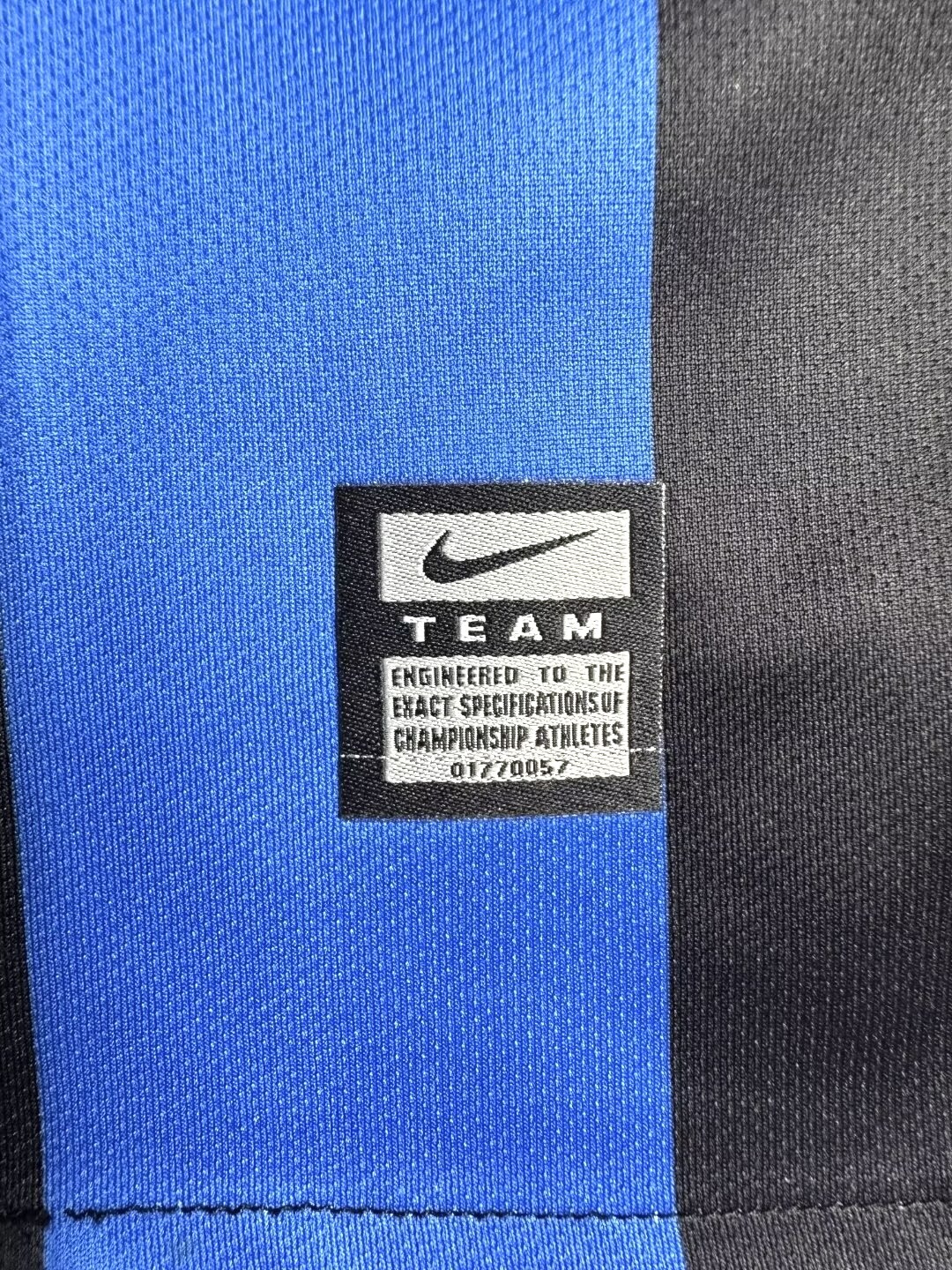Inter Milan Retro 2010 long home court jersey