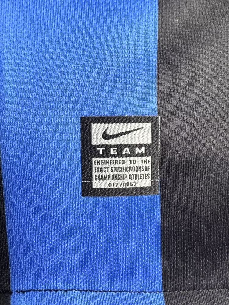 Inter Milan Retro 2010 long home court jersey