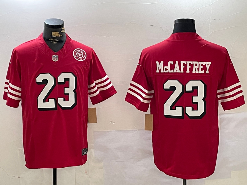 NFL 49ers City Royals McCAFFREY No. 23  baseball uniform