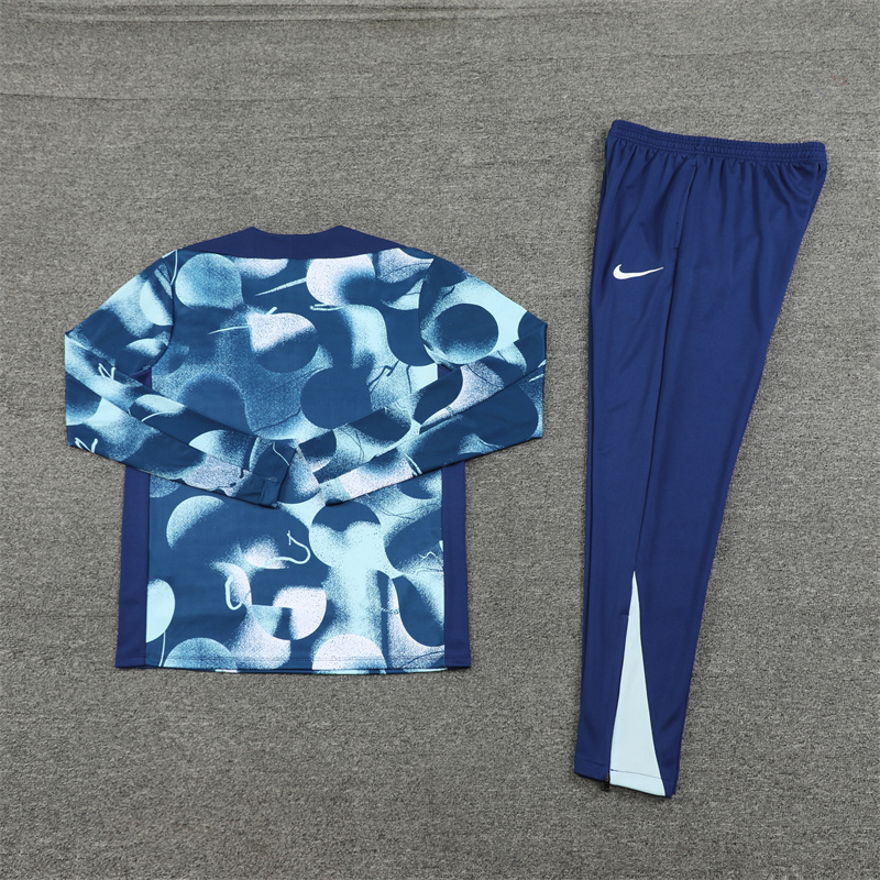 Tottenham 24-25 Adults Long sleeves half-zip training suit Top + pants
