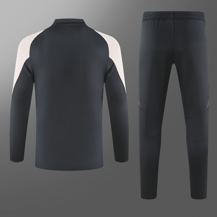 Real Madrid  24/25 Adults  Long sleeves  half-zip training suit Top + pants