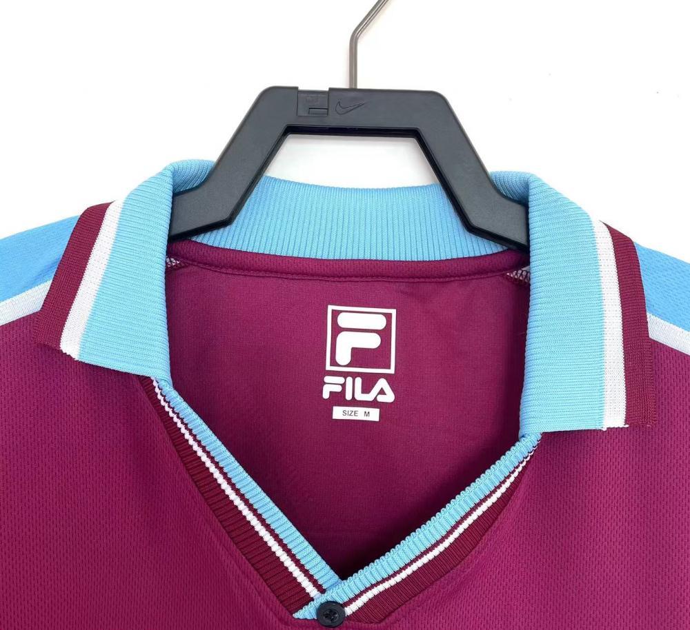 West Ham United Retro 1999-2001 season home jersey