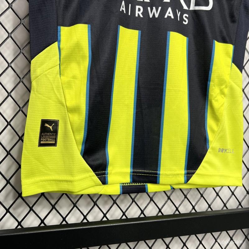 Manchester City 24/25 Kids Away  Jersey Top + pants