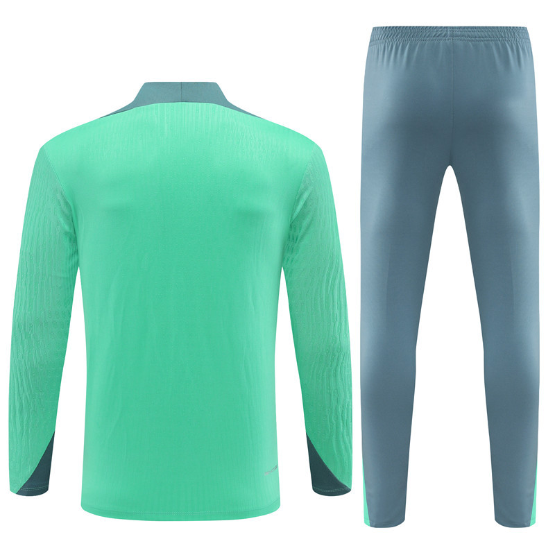 Tottenham 24-25 Adults Long sleeves half-zip training suit Top + pants