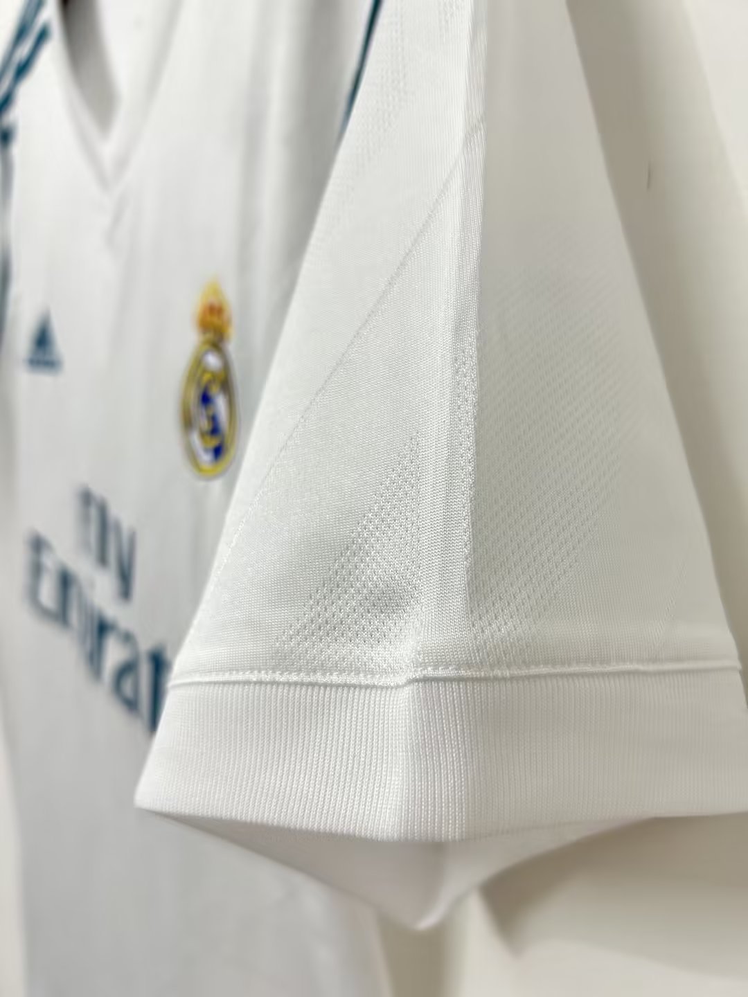 Real Madrid Retro 2017-2018 home court jersey
