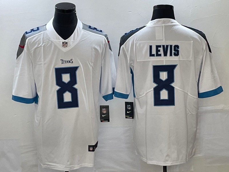 NFL Titans City Royals LEVIS No. 8  baseball uniform