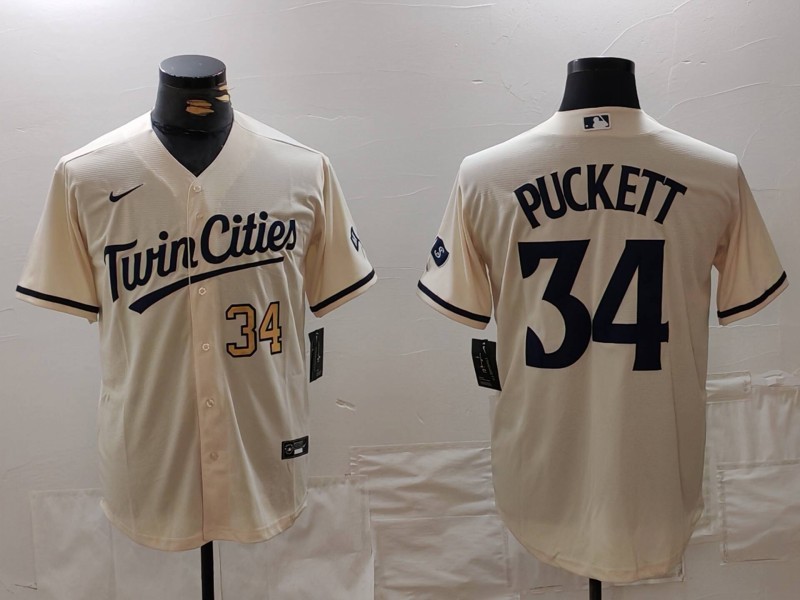 MLB Minnesota Twins baseball uniform