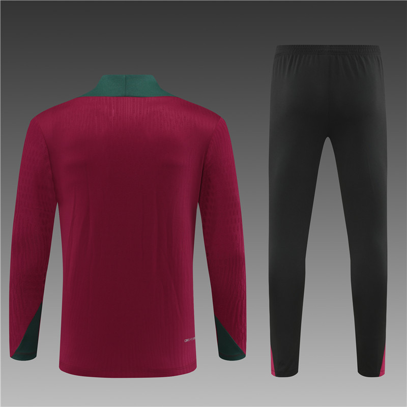 PSG  24/25 kids  Long sleeves half-zip training suit Top + pants